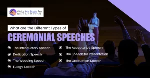 Ceremonial Speech Topics